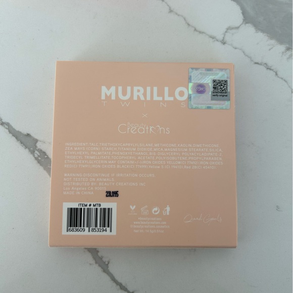 NIB Murillo Twins Quad Goals Face Palette - Picture 2 of 4
